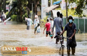 ගංගා ද්‍රොණිවල ජල මට්ටම්වල අඩුවීමක්