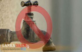 ප්‍රදේශ දෙකකට අනිද්දා (12) පැය 16ක ජල කප්පාදුවක්