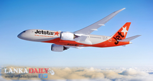 නොවැම්බර් සිට Jetstar සිංගප්පූරුව සහ කොළඹ අතර අඩු මිලකට