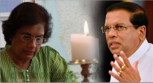 සිරිසේන - චන්ද්‍රිකා ගැ‍ටුම උත්සන්න වෙයි. පොහොට්ටුව ගැන කතා තහනම්