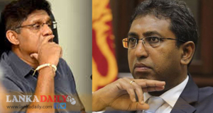 සජිත් - හර්ෂ ගැටුමෙන් සජබය ඇවිළේ ! හර්ෂට බැරි නම් යන්න කියයි