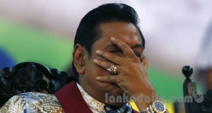 මහින්දගේ පොරක‍ටු දැන් ගෙවිලාය. කට විතරක් තවම වැඩය.