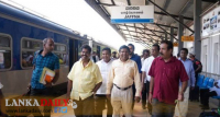 උතුරේ ජනතා ගැටළු විසදීම සදහා අධිකරණ ඇමති යාපනයට !