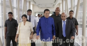 ජනපති මෛත්‍රී චීනයට පා තබයි