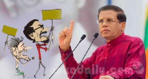 ඡන්දෙට සටන් පාඨ ඉල්ලන්න, ජවිපෙ ජනපති හමුවෙයි