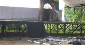 බද්දේගම වේදිකාවට ගිණි,ගල්නෑවේ අහසට වෙඩි-කැෆේ