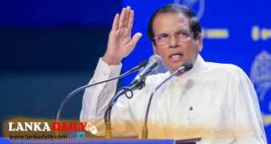 සෞඛ්‍ය ඇමති විදියට මාව පත් කළේ නැත්තටම නැති කරන්න - මෛත්‍රී කියයි