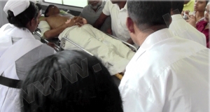 අනතුරට ලක්වූ මන්ත්‍රී මාන්නප්පෙරුමගේ පාදයක් කපයි