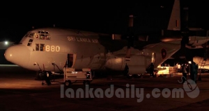 නේපාලයට ආධාර ‍රැගෙන වෛද්‍යවරු යති