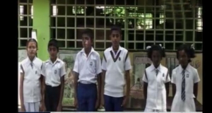 ශිෂ්‍යත්වය ලියූ නිවුන් දරුවන් තිදෙනෙකුට සමාන ලකුණු (වීඩියෝ )