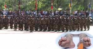 හමුදා පුතාගේ දස්කම් බලන්න අම්මාට බැරිවේ