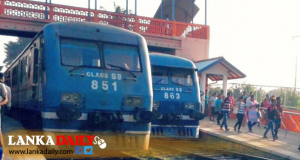 දුම්රිය ධාවන කටයුතු අද මධ්‍යම රාත්‍රියේ සිට අත්හිටුවයි !