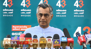 SJB-JVP අමු සොහොනක රජවෙන්න බලා ඉන්නවා. - 43 සේනාංකය
