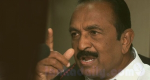 'මෛත්‍රීපාලනය' සිංහල ජාතිවාදයේ අලුත් ස්වරූපයයි - තමිල්නාඩුවේ විරෝධතා