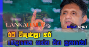 රට විකුණලා හරි බෙදාගෙන කන්න එන පුතාණෝ