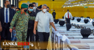 ජනපති සීදුව කොවිඩ් ප්‍රතිකාර මධ්‍යස්ථානය නිරීක්ෂණයට !