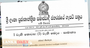 අලුත් ඇමැති පට්ටම් දෙක කාටද?   