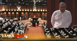 ගෙවිඳුගේ ප්‍රශ්නයකින් පාර්ලිමේන්තුව උණුසුම් වෙයි !