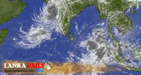 අඩු පීඩන කලාපය ඉදිරි පැය 12දී පීඩන අවපාතයක් දක්වා වර්ධනයක්