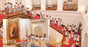 ඉතිහාසයේ පළමු වතාවට පාසල් දරුවන් තිස් පන්දහසකට ජනාධිපති මන්දිරය නැරඹීමට අවස්ථාව ලබා දීලා