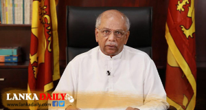 අග්‍රාමාත්‍ය කාර්යාලයේ වියදම අඩුකර පෙන්වූ අගමැති