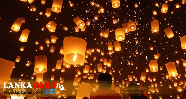 අහස් පහන් කූඩු ගුවන් ගත කිරීම අවදානම් - ශ්‍රී ලංකා පොලිසිය
