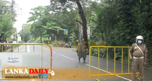 කොළඹ - නුවර ප්‍රධාන මාර්ගයේ  පහළ කඩුගන්නාවේ වසා තැබෙන තැන් සහ විකල්ප මාර්ග