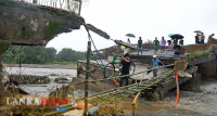 බංග්ලාදේශයේ ගංවතුරෙන් මියගිය ගණන 59 ක් දක්වා ඉහළට