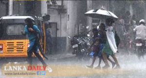 පළාත් කිහිපයකට ගිගුරුම් සහිත වර්ෂාවක්