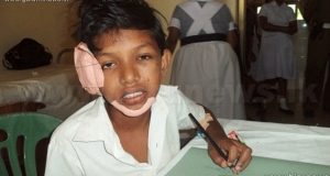 දඹුල්ලේ අනතුරින් තුවාල වූ සිසුවිය රෝහලේදී ශිෂ්‍යත්වය ලියයි.