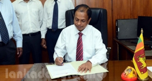 ගොඩනැගිලි ද්‍රව්‍ය සංස්ථාවේ නව සභාපති වැඩ භාරගනී