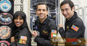 ශ්‍රී ලංකා කොඩිය NASA ගෙන ගිය පළමු ලාංකිකයා - පියුමි විජේසේකර