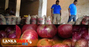 තොග සඟවා වැඩි මිළට විකුණු ලොකු ළුෑණු ගබඩා වටලයි