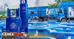 ලිට්‍රෝ ගෑස් අද මධ්‍යම රාත්‍රියේ සිට මිළ පහළට