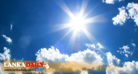 දිවයිනේ බොහෝ ප්‍රදේශවල වියළි කාලගුණික තත්වයක්