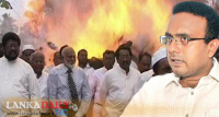 බෝම්බ ප්‍රහාරයෙන් ආබාධිත වූ මහින්ද විජේසේකරට කළ අපහාසයට මනූෂට දැඩි විරෝධයක්..