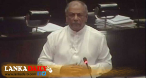 පාර්ලිමේන්තුවේදී අගමැති කළ ඉල්ලීම