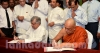 පුරවැසි සංවිධාන හා වෘත්තීය සමිති 85 ක් යහපාලනය සදහා අත්සන් තබයි(photos)