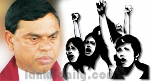 බැසිල් හොරා කෑ මුදල් ආපසු ගන්න- නිදහස් සමෘද්ධි පොදු කම්මරු සංගමය