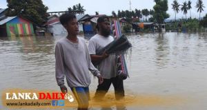 ඉන්දුනීසියාවට බලපෑ ගංවතුරෙන් 34 ක් මරුට ! 16ක් අතුරුදන් !