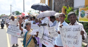 විශ්‍රාමිකයෝ රජයට අනතුරු අගවති