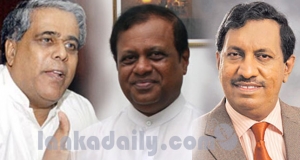 නිමල්ට අනුරට සුසිල්ට ඇමැතිකම්. ශ්‍රිලනීප මන්ත්‍රී 54ක සහය අගමැතිට. රාජපක්ෂ හාන්සියි.