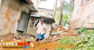 අද වන විට අයහපත් කාලගුණයෙන් නිවාස 5,587ක් හානියට