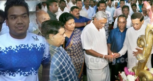 නාමල්ගේ ආරක්ෂකයා ජනපති ඝාතනයට අරඇද්දාදැයි පරීක්ෂණ