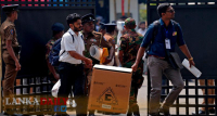 දිස්ත්‍රික්ක අනුව ප්‍රකාශිත මුළු ඡන්ද ප්‍රතිශතය   