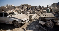 යේමනයට ගොඩබිමින් සහ ගුවනින් ප්‍රහාර