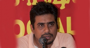 ජනාධිපති අපේක්ෂක දුමින්දගෙන් මැකෝට පැමිණිල්ලක්