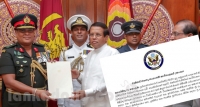 ශවේන්ද්‍රගේ පත්වීම ගැන අමරිකාවේ විරෝධය