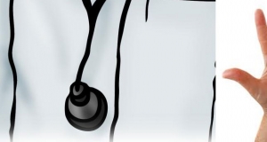 දොස්තර දරුවෙකුගේ නිරෝගී මහපට ඇඟිල්ල කපලා