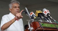 'ආණ්ඩුවේ අලුත්ම ව්‍යාපාරය කුඩු' - රනිල්